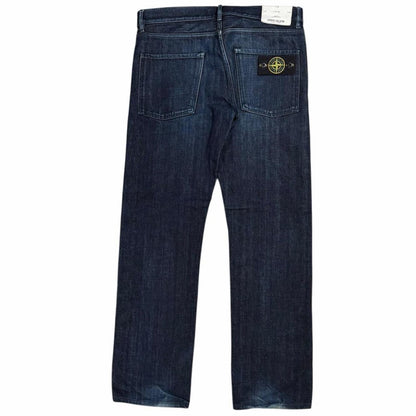 Stone island straight leg denim jeans (W32) | O/S, Dark Blue