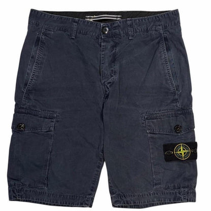 Stone island navy cargo shorts (W30) | O/S, Navy