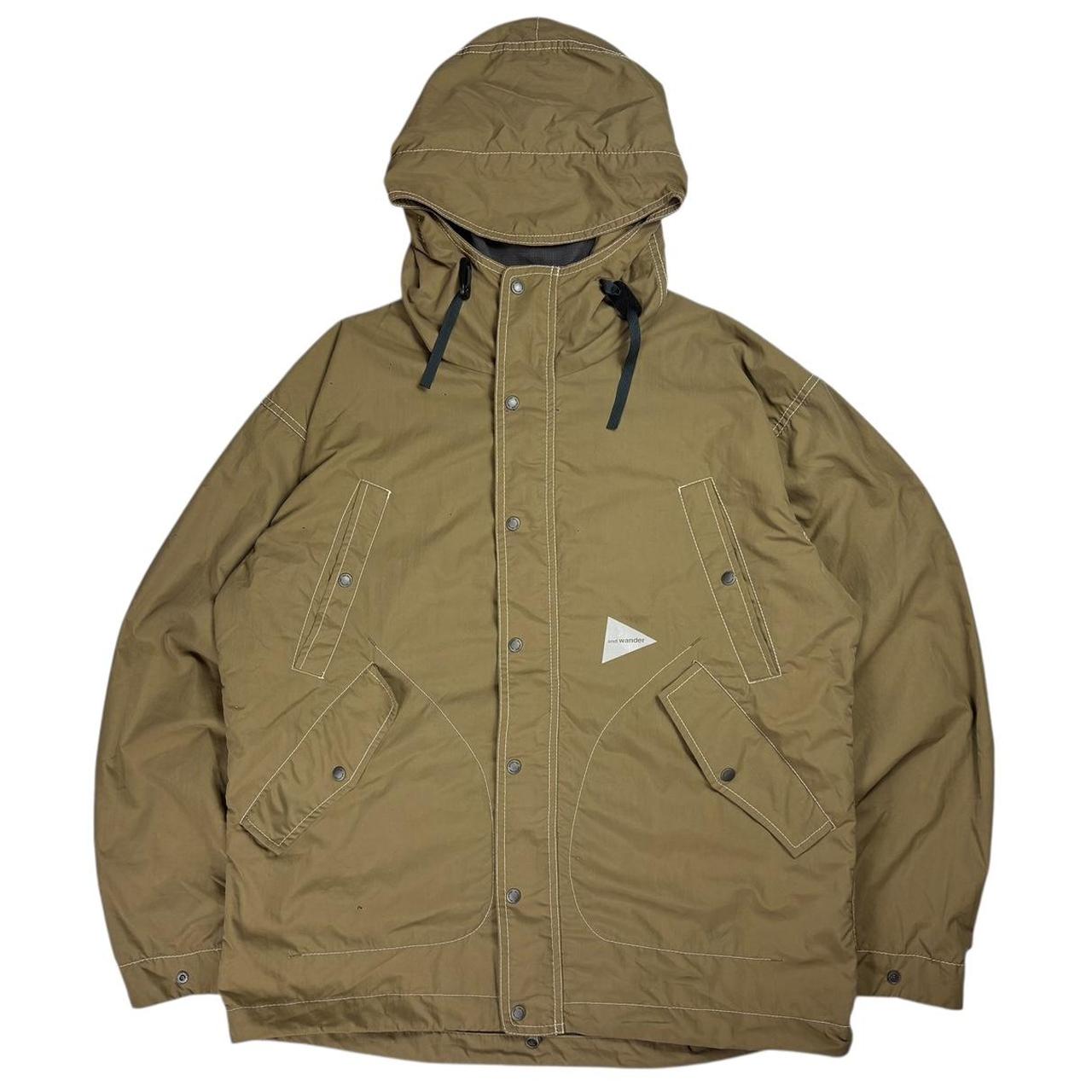 And wander taffeta fishtail jacket (XL) | XL, Khaki