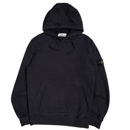 Stone island navy pullover hoodie (S) | Small, Navy