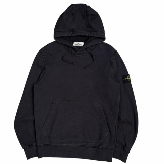 Stone island navy pullover hoodie (S) | Small, Navy