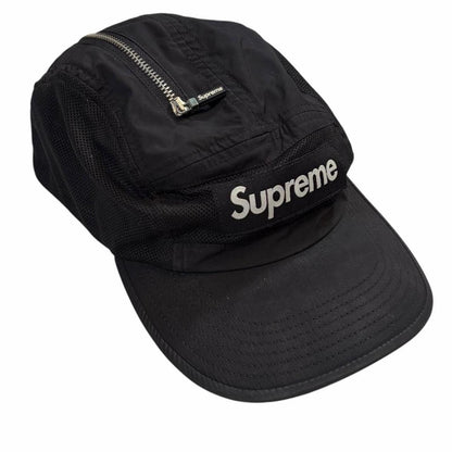 Supreme zip mesh camp cap | O/S, Black