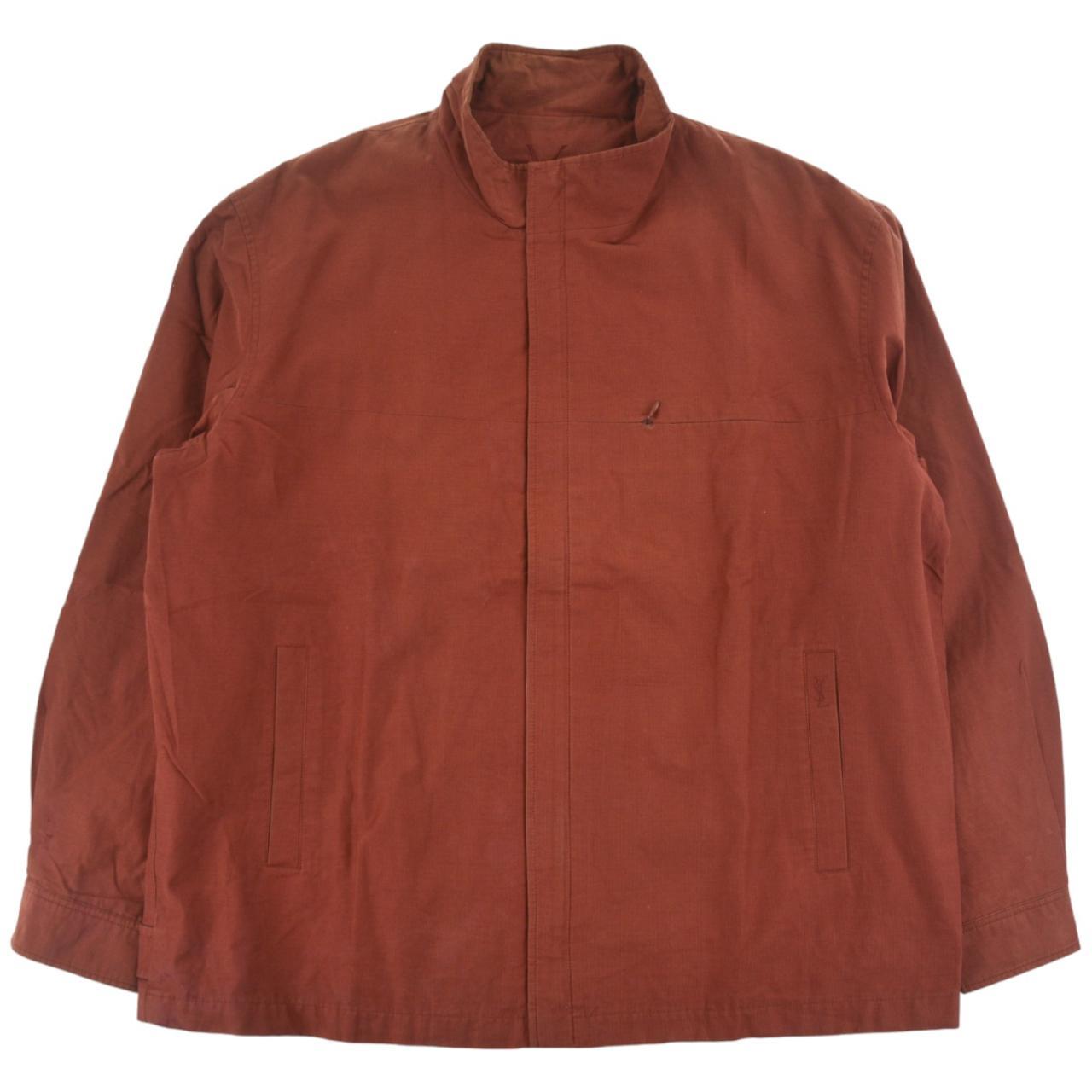 Vintage YSL Yves Saint Laurent Zip Up Jacket Size XL