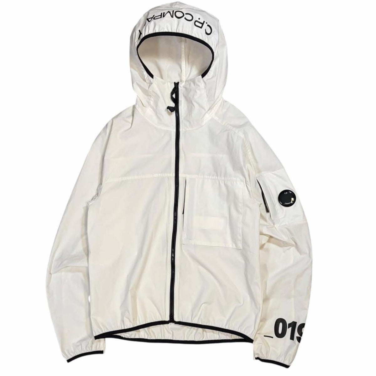CP Company Pro-Tek hood-spellout Jacket (M) | Medium, White