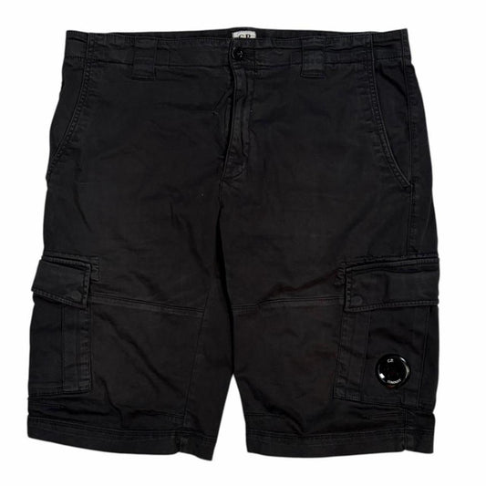 CP Company black cargo shorts (XXL) | XXL, Black