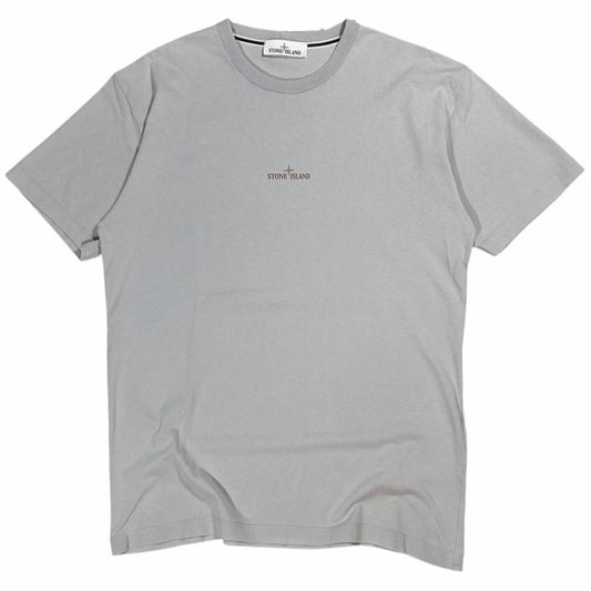 Stone island graphic T shirt (L) | Large, Grey
