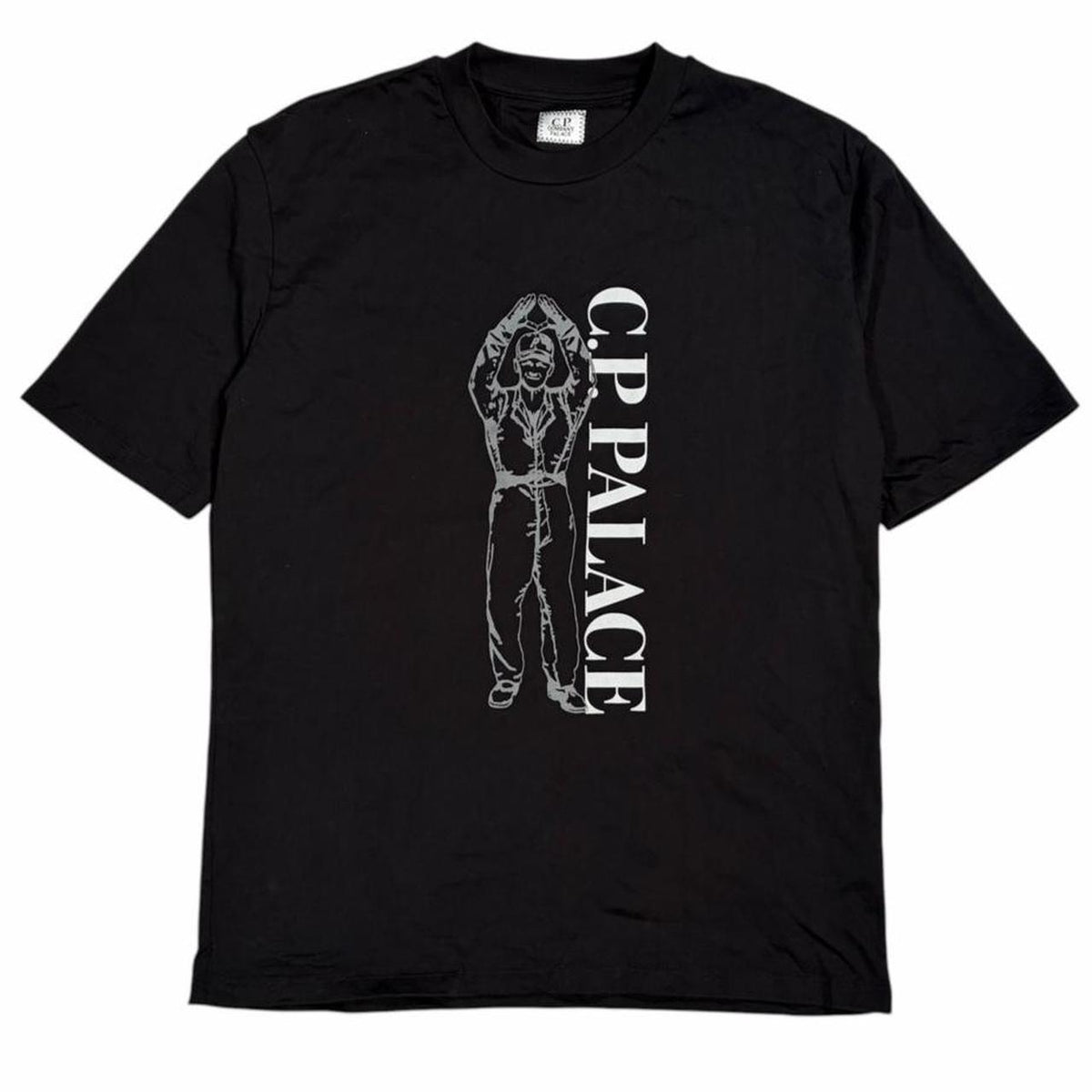 CP Company x Palace T shirt (M) | Medium, Black