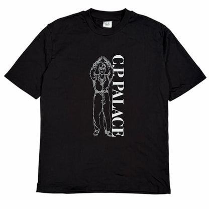 CP Company x Palace T shirt (M) | Medium, Black