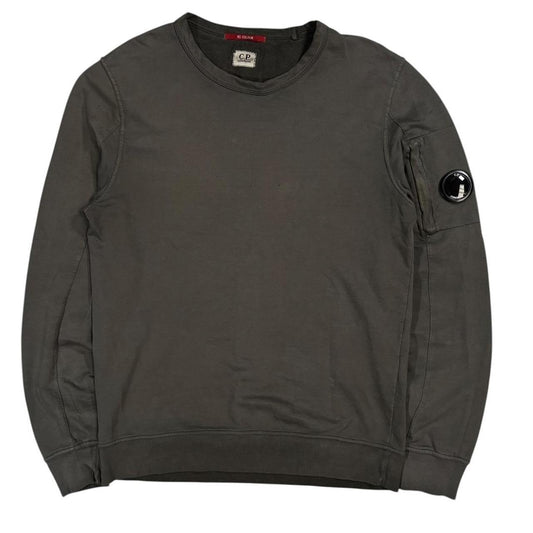 CP Company Re-Colour pullover sweatshirt (S) | Small, Olive