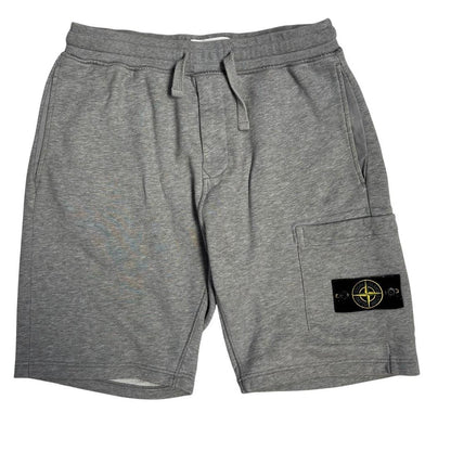 Stone island grey sweat shorts (S) | Default Title, Grey