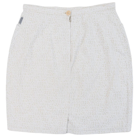 Vintage Fendissime Monogram Skirt Women's Size W27