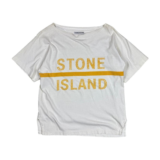 S/S 1992 Stone Island White Sailors T-shirt - Known Source