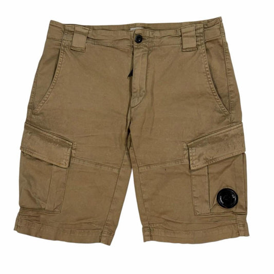 CP Company Cargo Shorts (S) | Small, Khaki