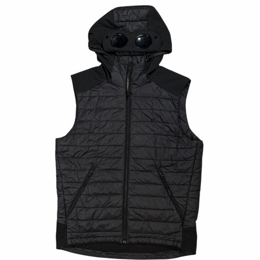 CP Company goggle down gilet (L) | Large, Black
