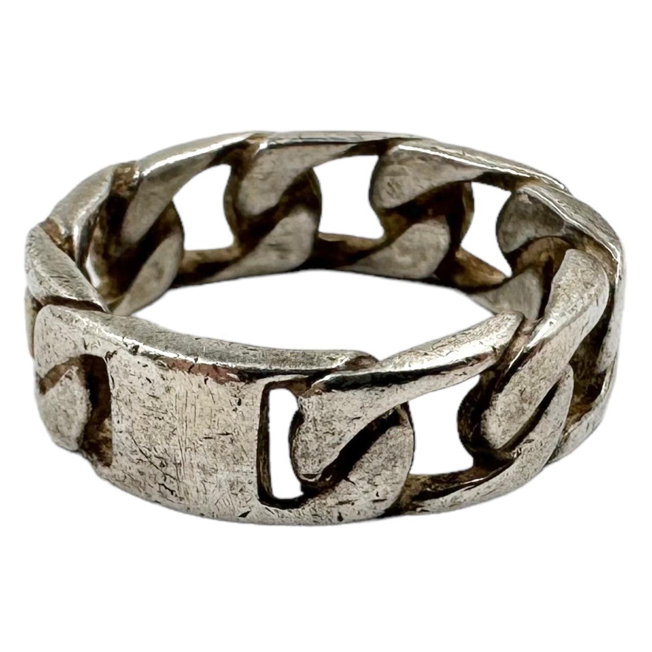 Vintage Curb Chain 925 Sterling Silver Ring - Known Source