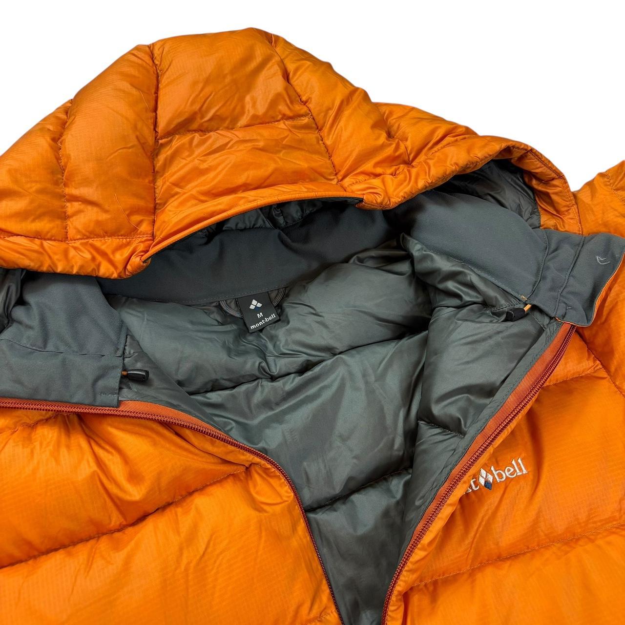 Montbell orange down puffer jacket (M) | Default Title, Orange 