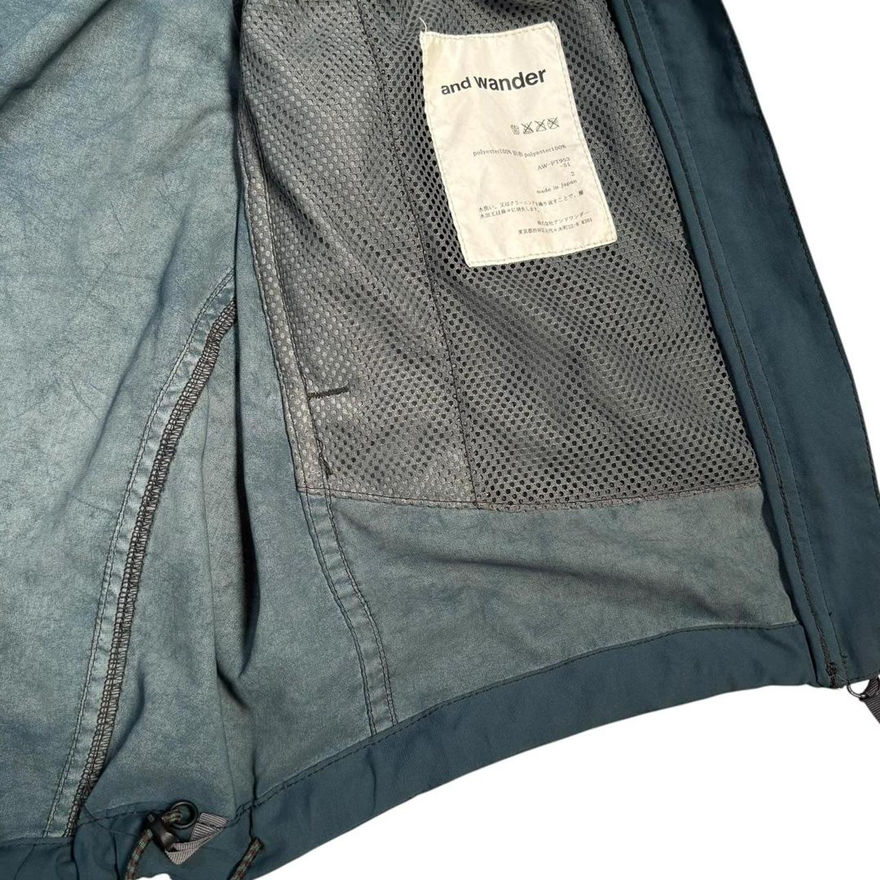 And Wander Trek 2 windbreaker jacket (M) | Default Title, Dark Green