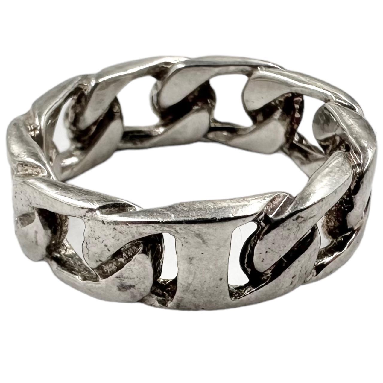 Vintage Curb Chain 925 Sterling Silver Ring - Known Source