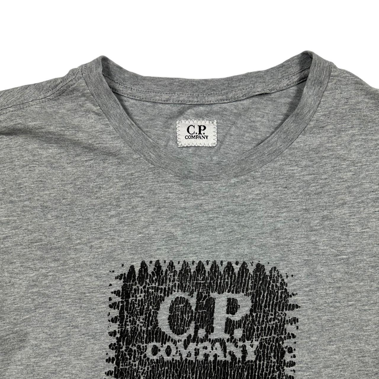 C.P. Company Grey Logo T-shirt - Known Source