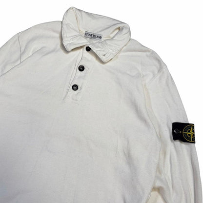 Stone island AW 2009 button pullover sweatshirt (M) | Medium, White