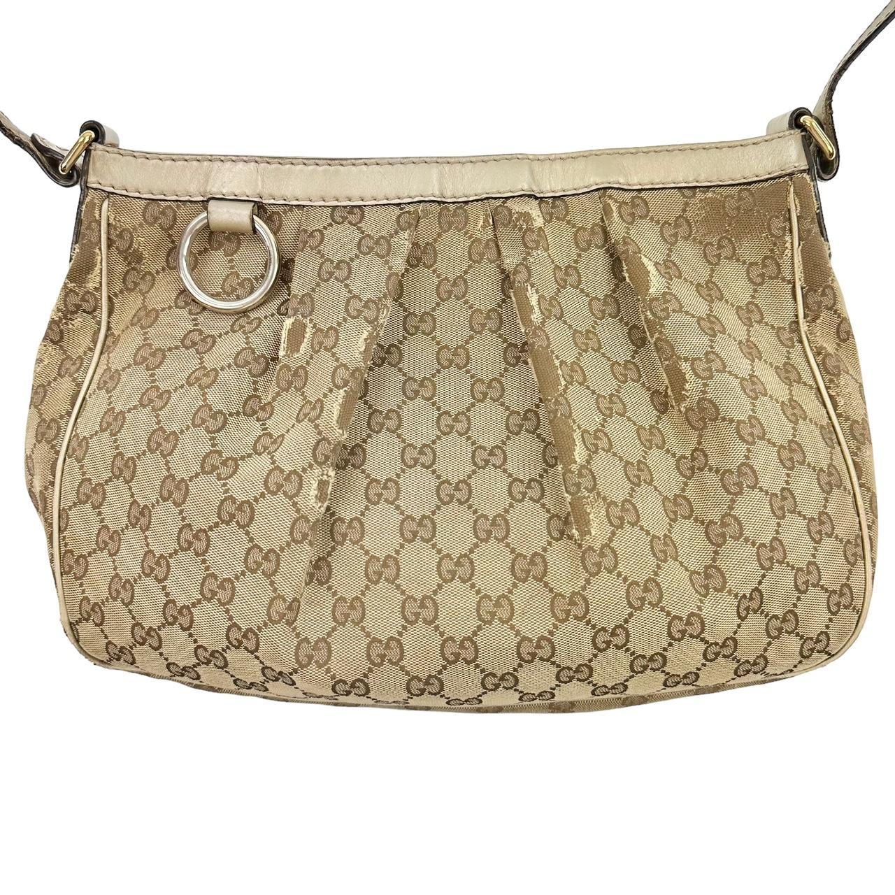 Vintage Gucci monogram cross body bag