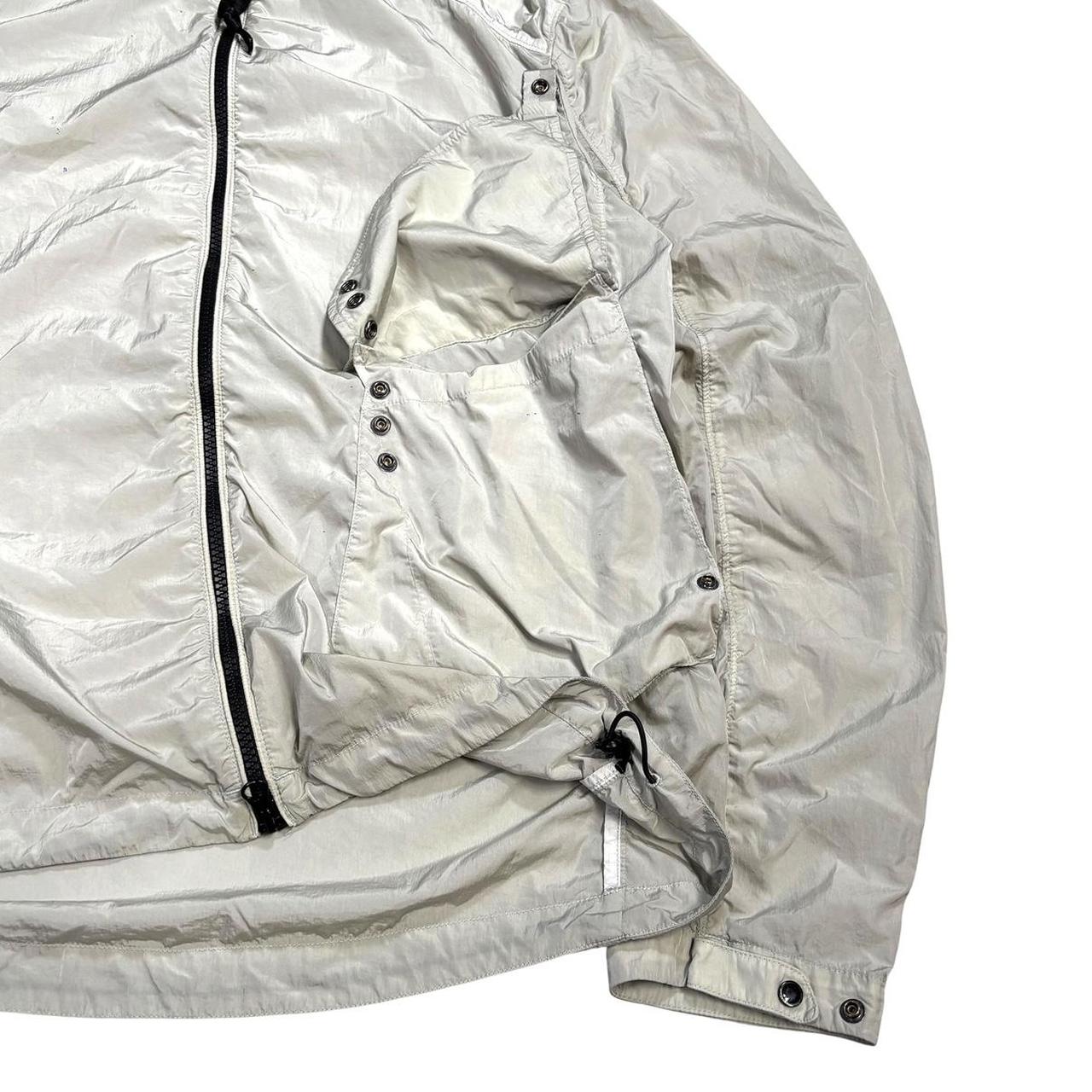 CP Company Chrome nylon Goggle Jacket (L) | Large, Beige