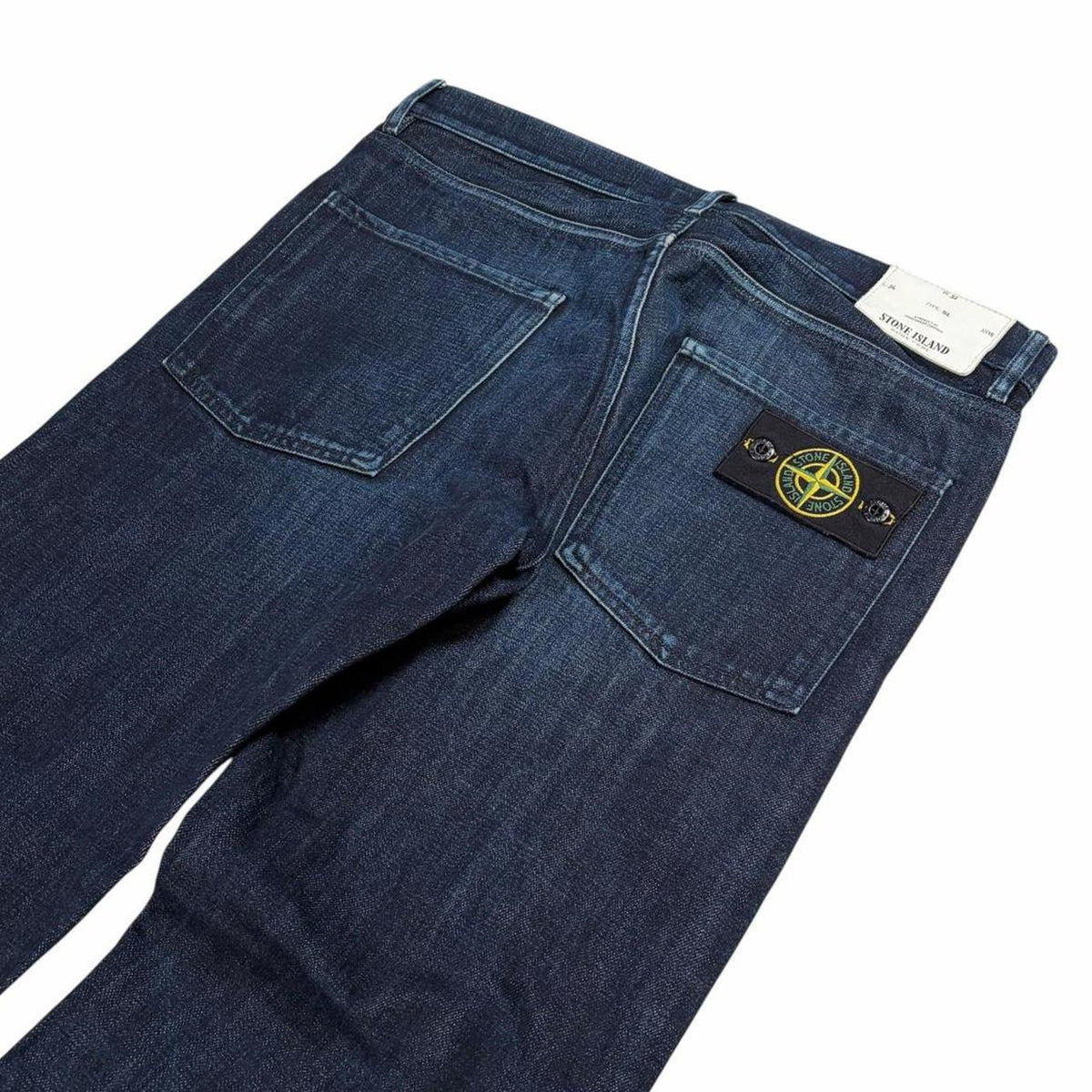 Stone island straight leg denim jeans (W32) | O/S, Dark Blue