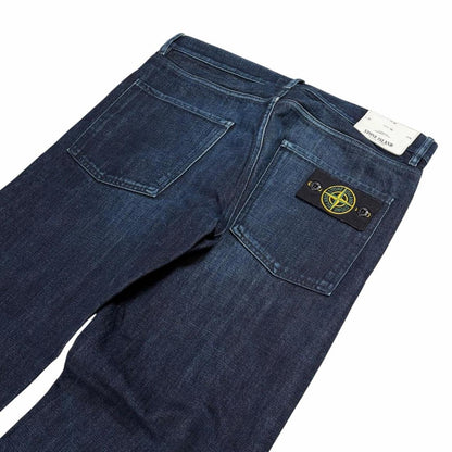 Stone island straight leg denim jeans (W32) | O/S, Dark Blue