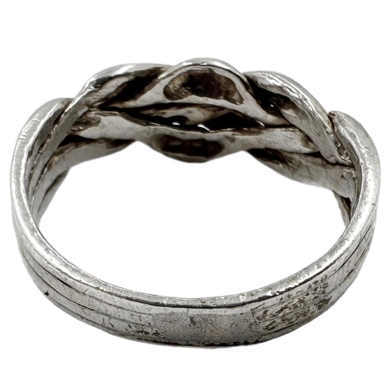 Vintage Braid 925 Sterling Silver Ring - Known Source