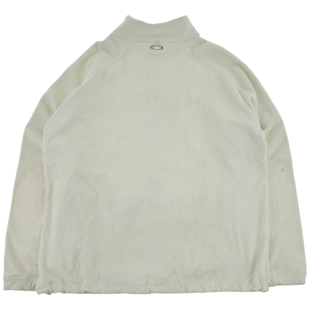 Vintage Oakley Zip Up Fleece Jumper Size XL