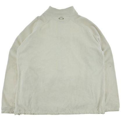 Vintage Oakley Zip Up Fleece Jumper Size XL