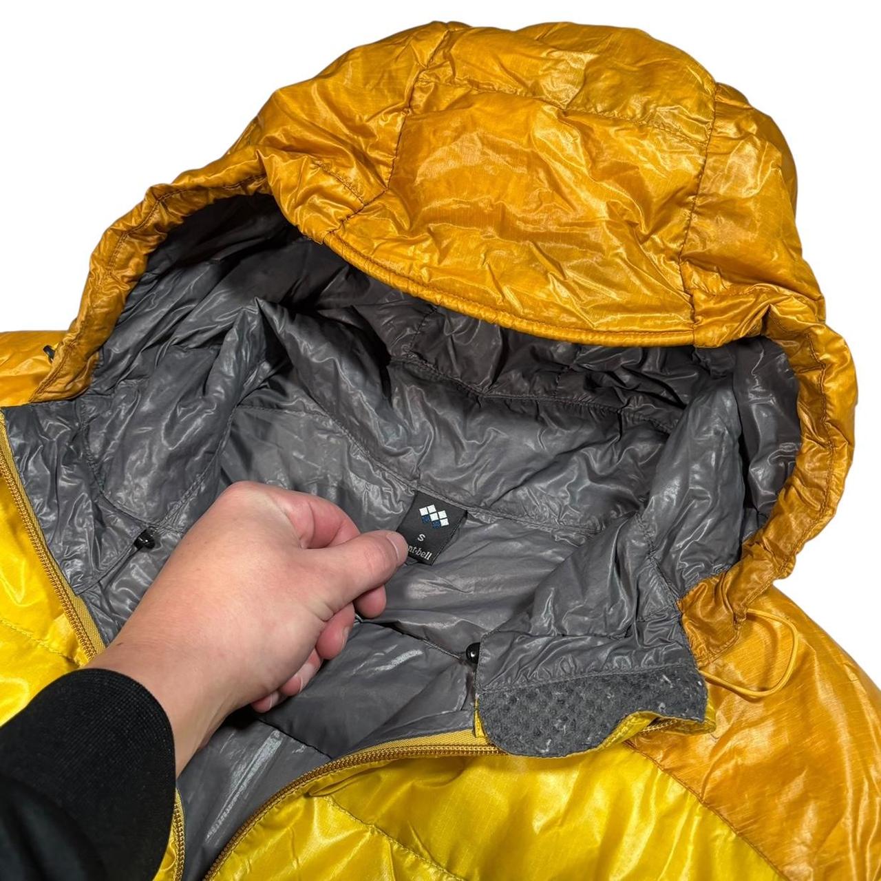 Montbell two tone down puffer jacket (S) | Default Title, Yellow 