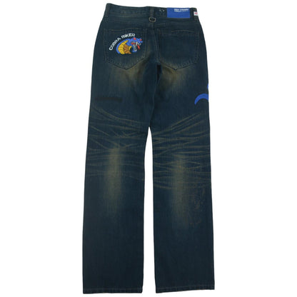 Vintage Snake Big Train Bikes Denim Jeans Size W29