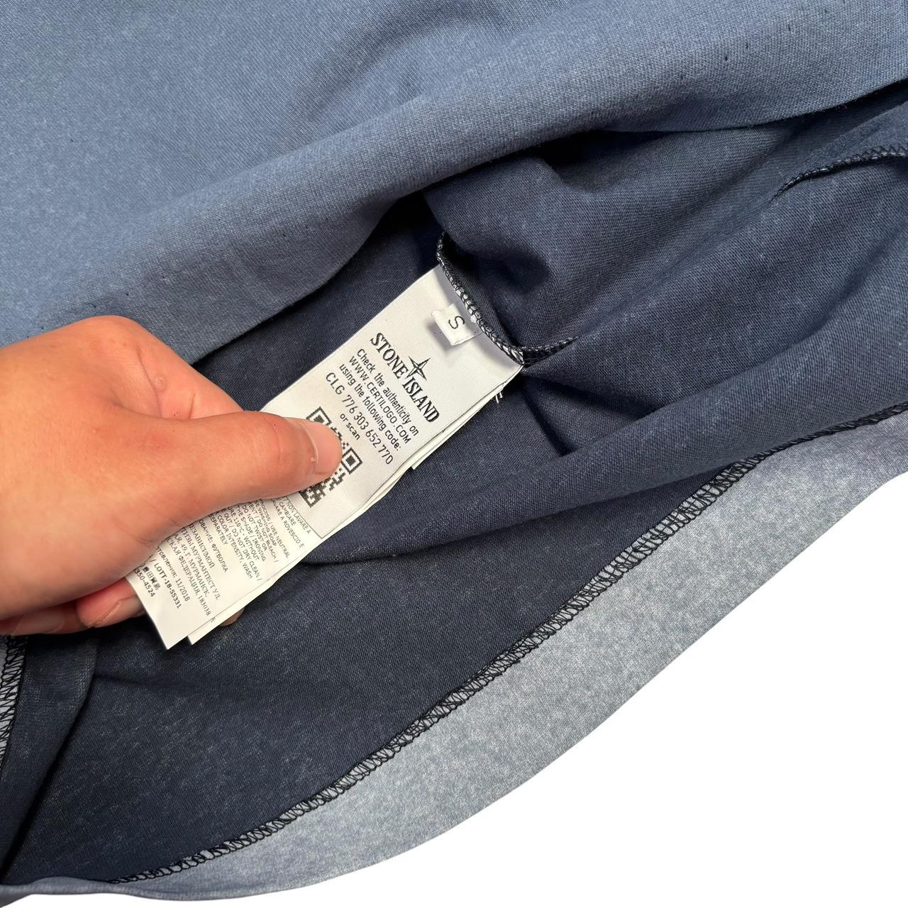 Stone island long sleeve T shirt (S) | Default Title, Navy and Grey