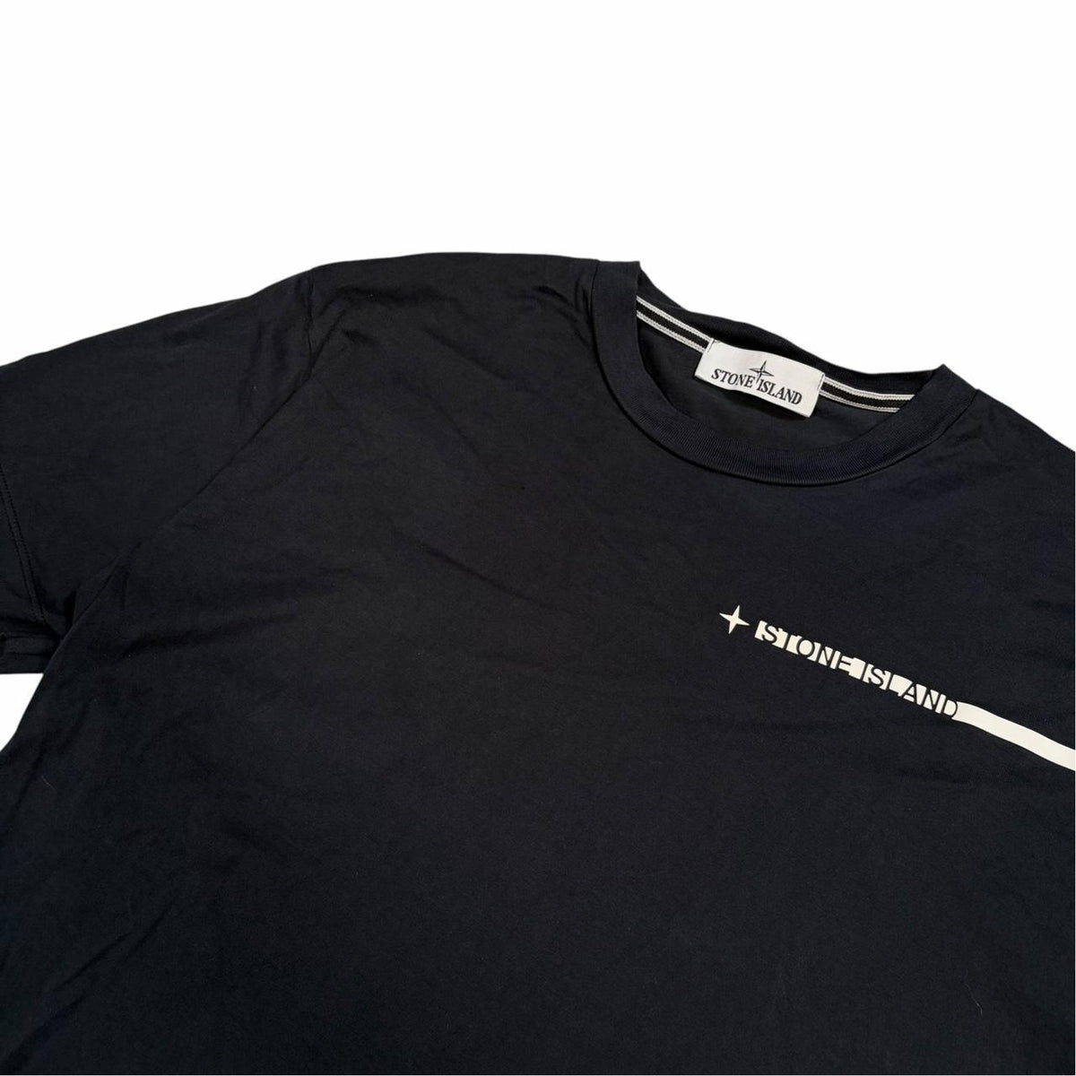 Stone island T shirt (M) | Medium, Black