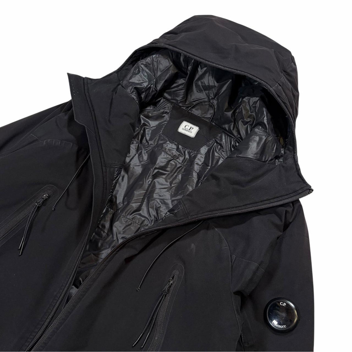 CP Company black Pro-Tek Primaloft insulated down jacket (S) | Small, Black