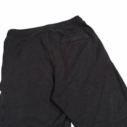 Stone island black sweat shorts (S) | Small, Black