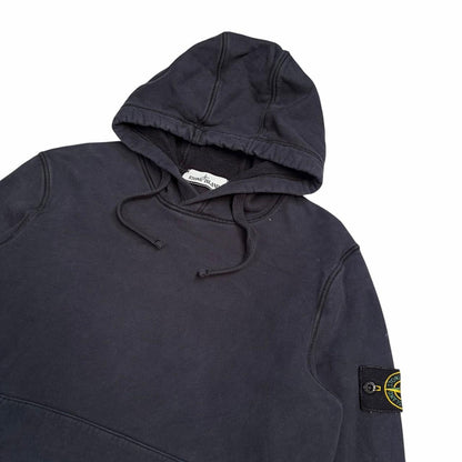Stone island navy pullover hoodie (S) | Small, Navy