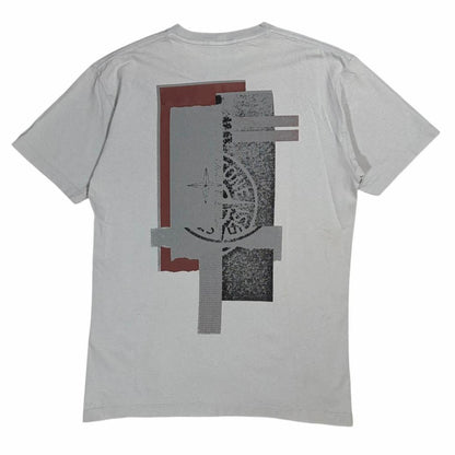Stone island graphic T shirt (L) | Large, Grey
