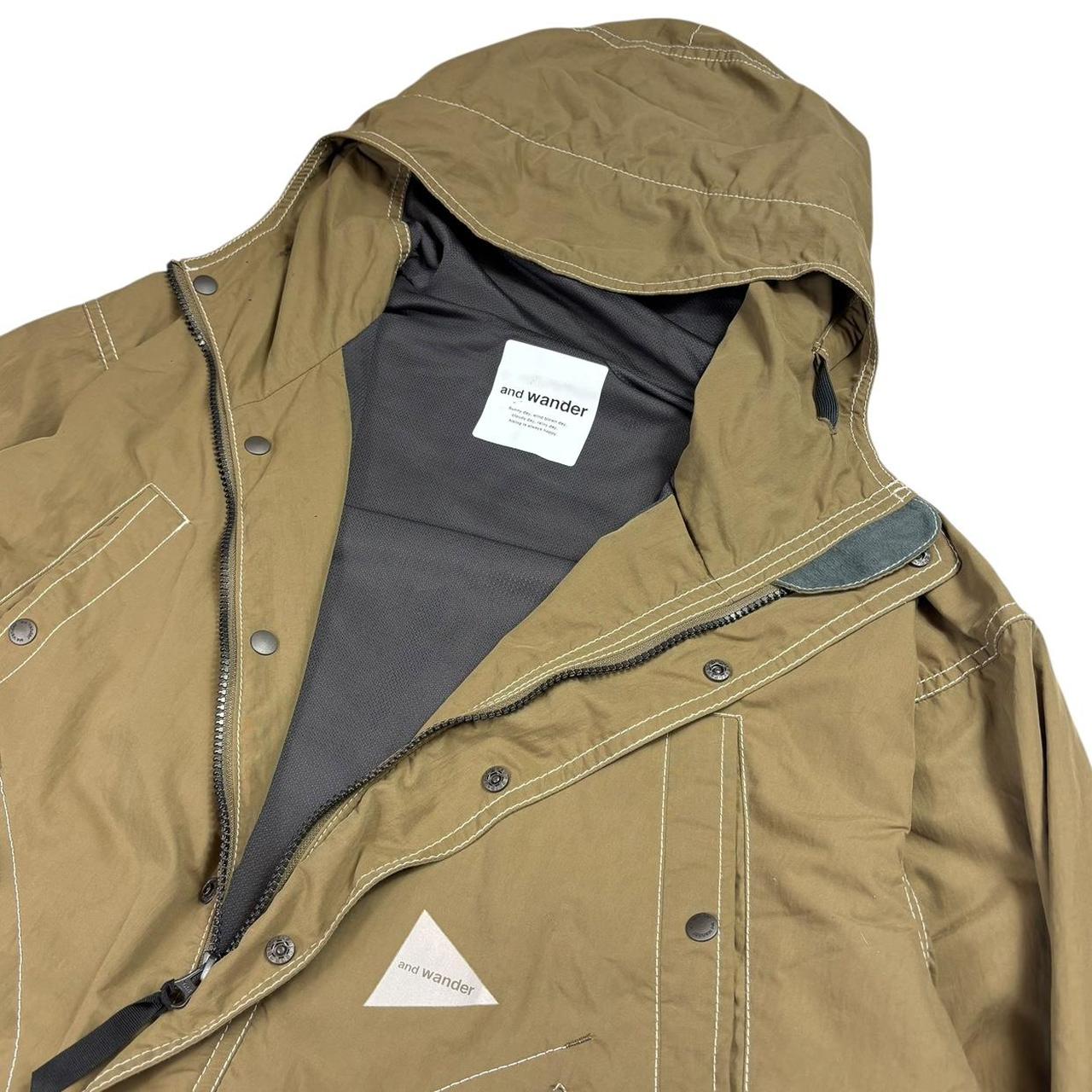 And wander taffeta fishtail jacket (XL) | XL, Khaki
