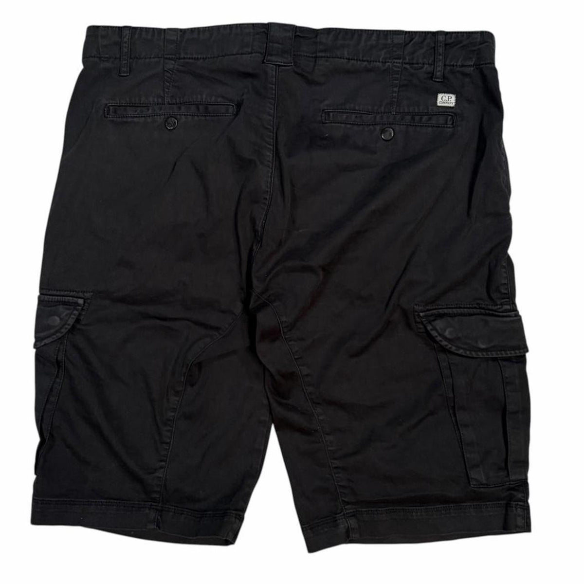 CP Company black cargo shorts (XXL) | XXL, Black