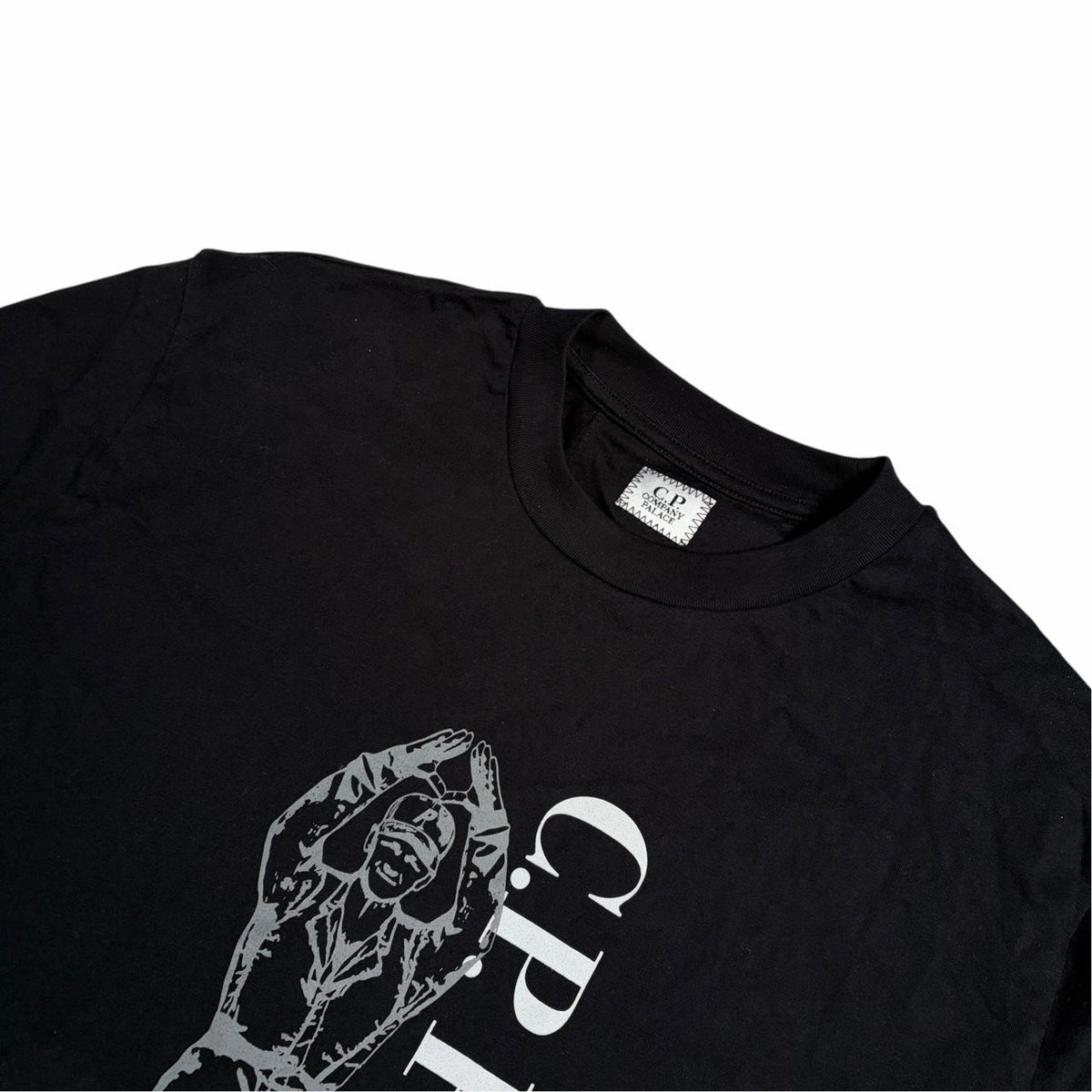 CP Company x Palace T shirt (M) | Medium, Black