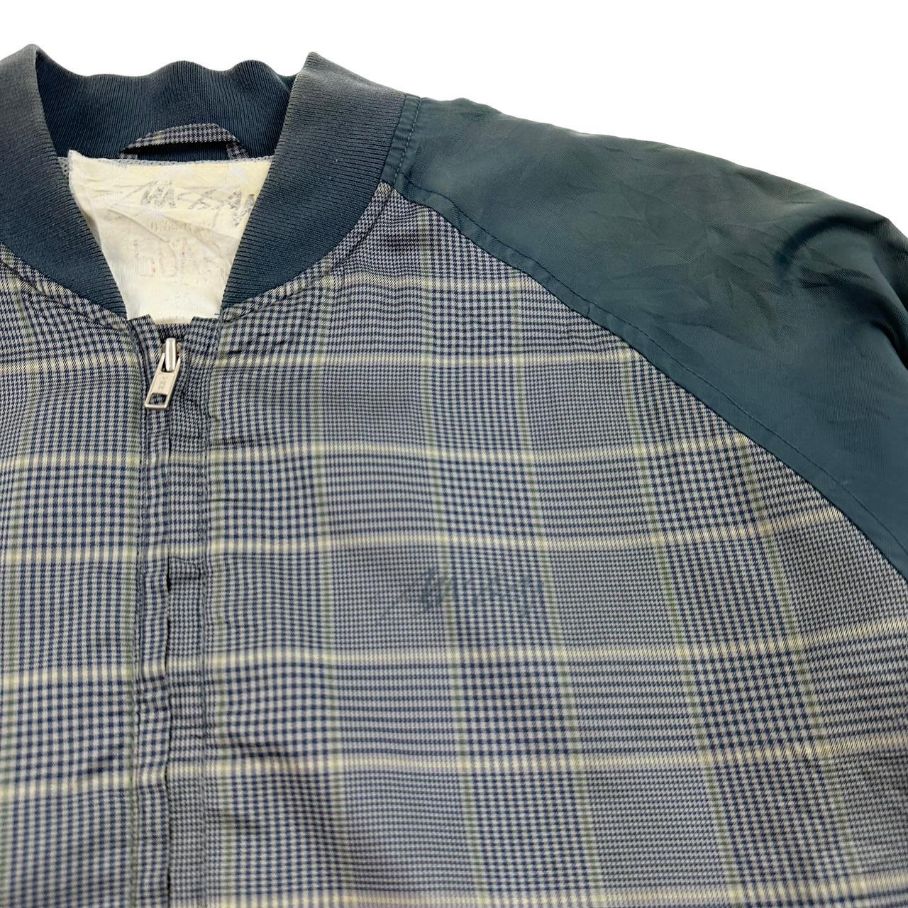 Vintage Stussy Checked Jacket Size M