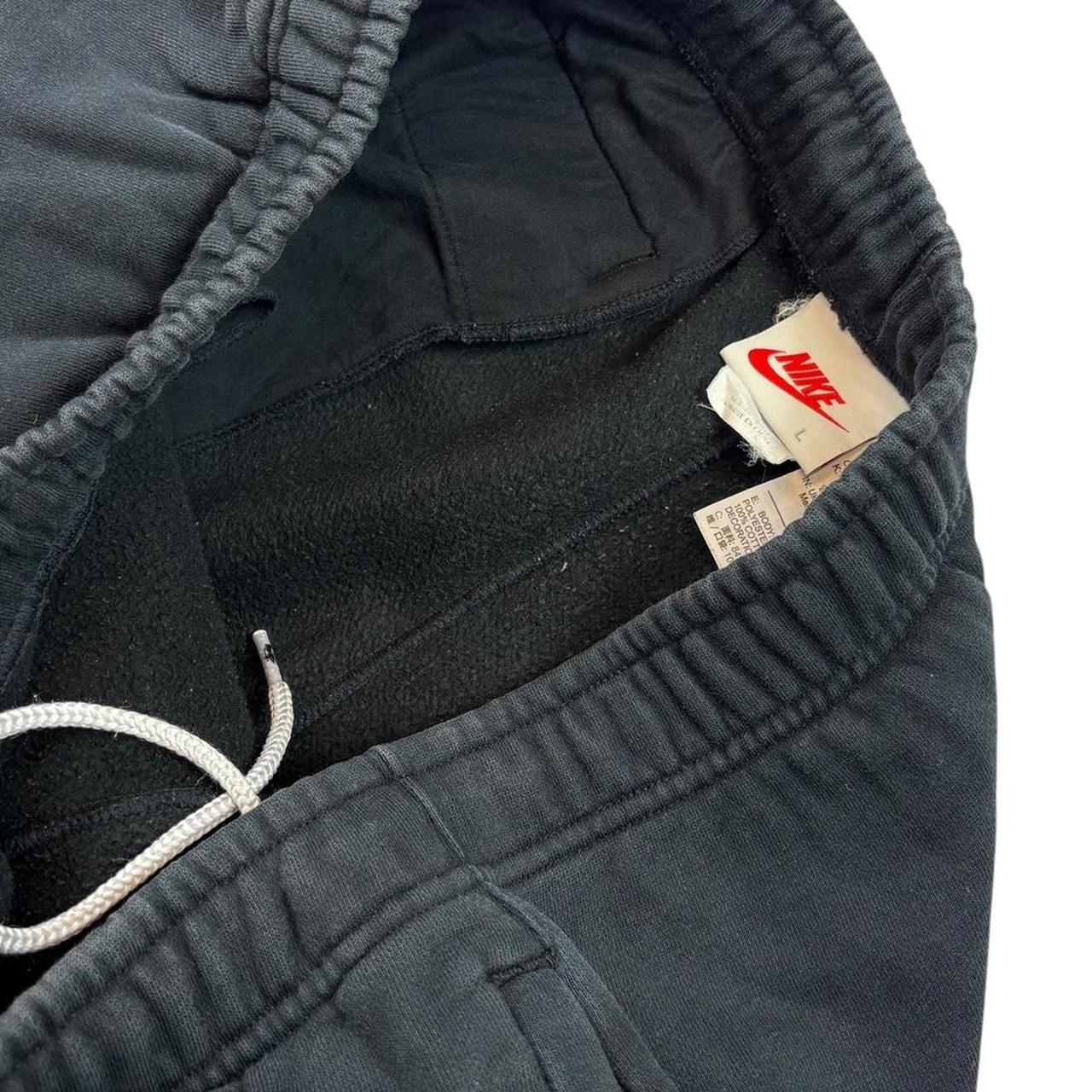 stussy nike sweatpants black