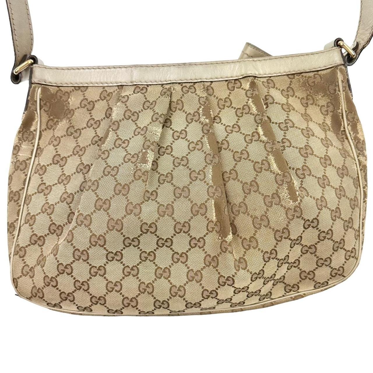 Vintage Gucci monogram cross body bag