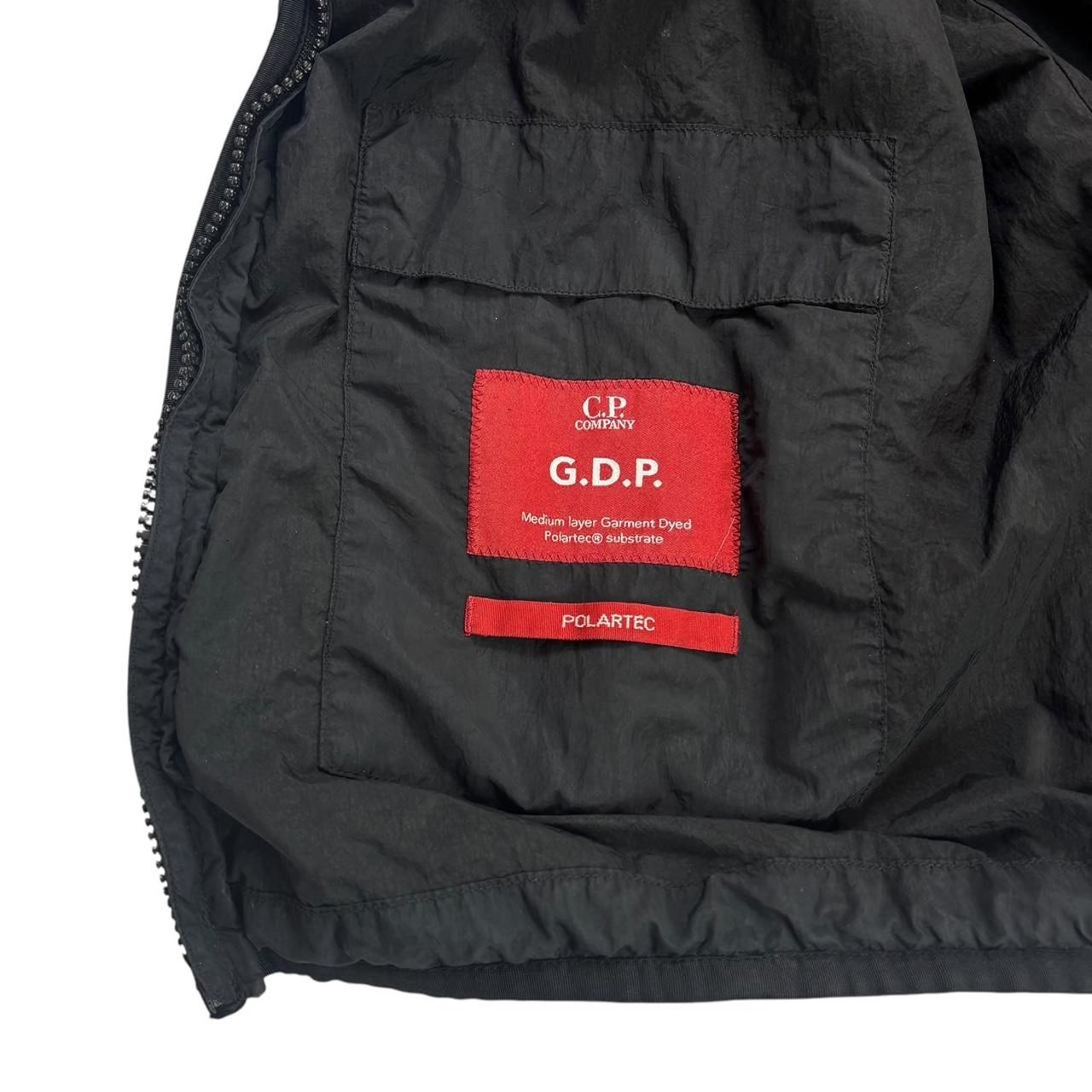 g.d.p. goggle jacket CP company black GDP Polartec goggle jacket (XL)