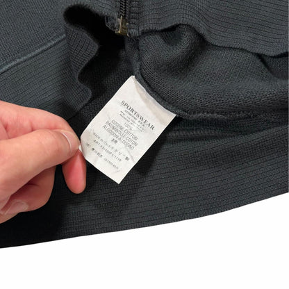 Stone island AW 2005 knit zip up hoodie (M) | Medium, Black