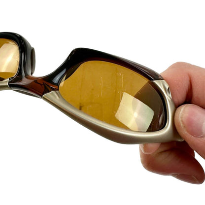 Vintage Oakley Rootbeer Splice Sunglasses