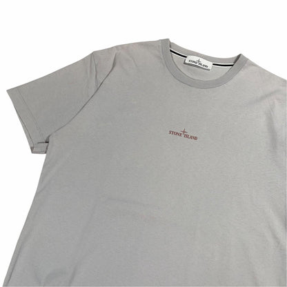 Stone island graphic T shirt (L) | Large, Grey