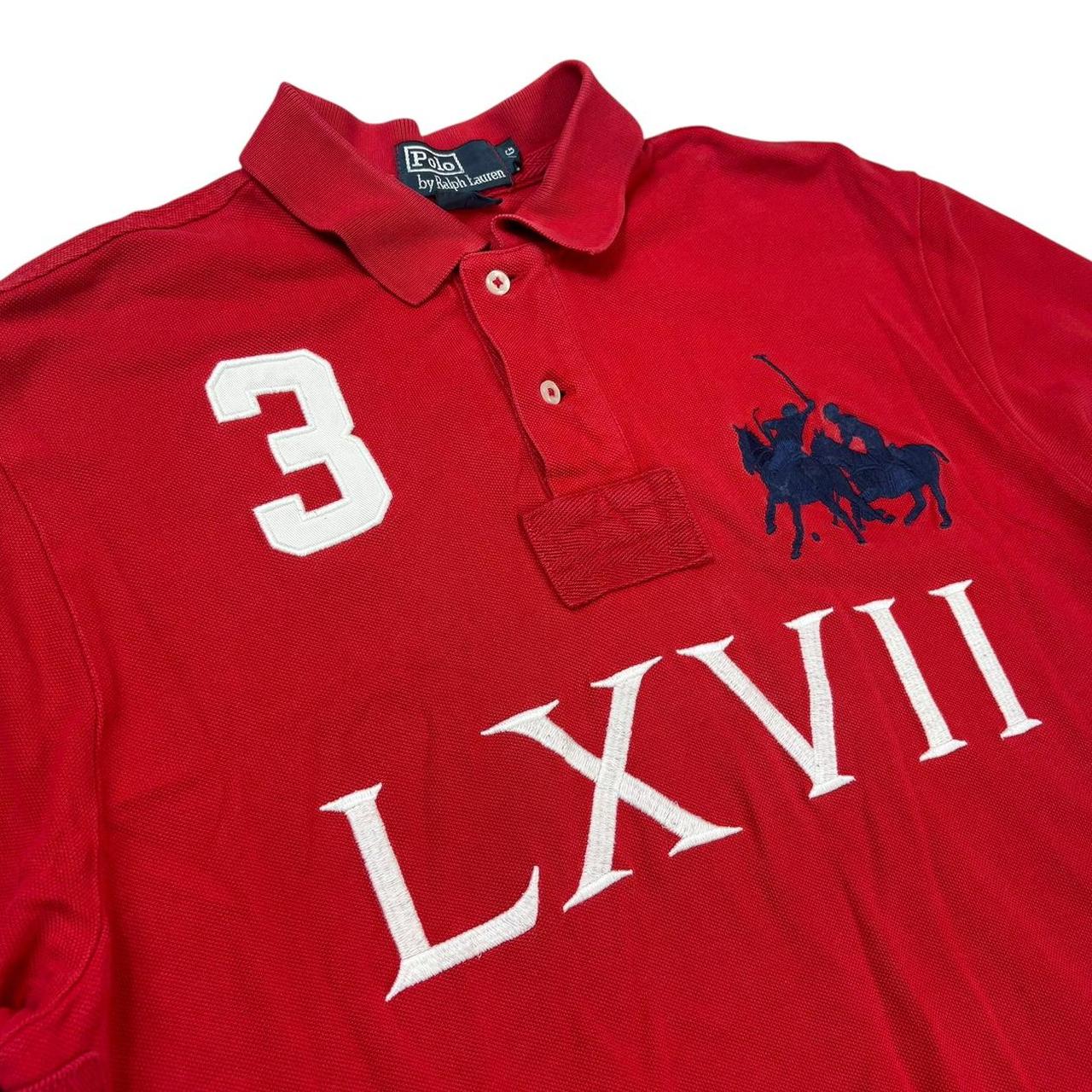 Ralph Lauren big pony chief Keef style polo shirt (L) | Default 